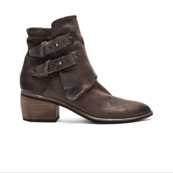 Dolce Vita Shoes - Dolce Vita Marley Gray Distressed Zip Booties